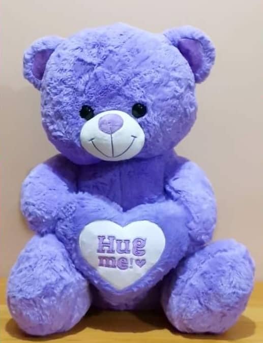 18 inches Purple Bear