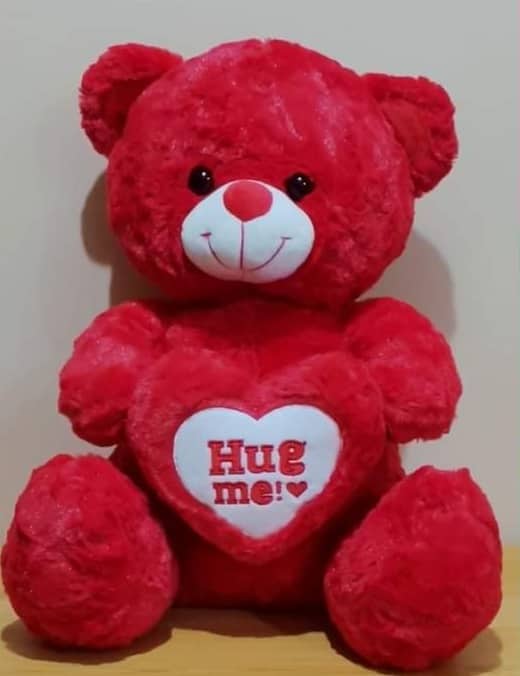 18 inches Red Bear