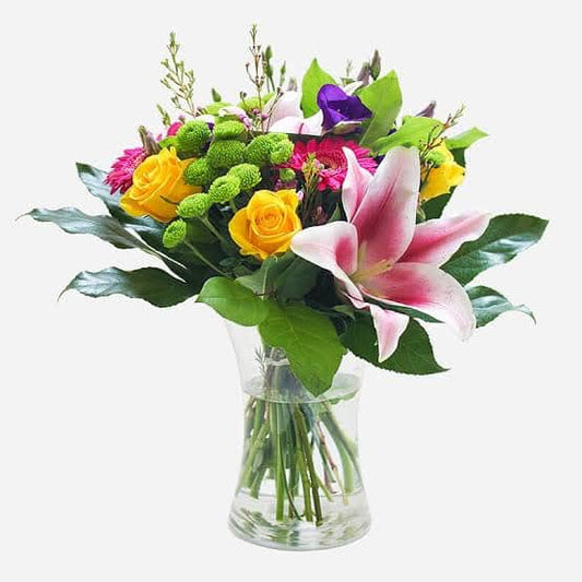 flower vase arrangement 12